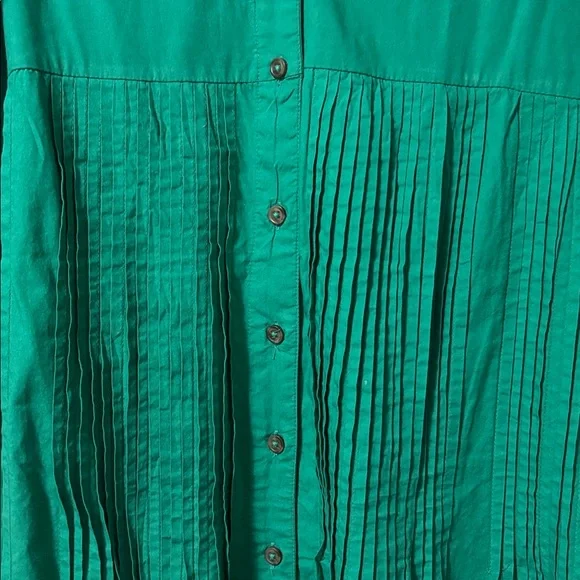 Anthropologie Maeve size S Emerald Green midi dress - Picture 4 of 8
